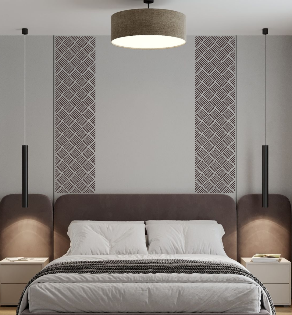Create modern art decor with the DFA Loft stencil (0.3–1 mm, L00064)
