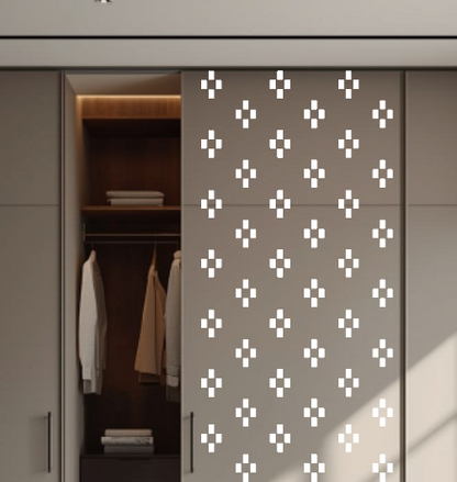 Create modern art decor with the DFA Loft stencil (0.3–1 mm, L00065)