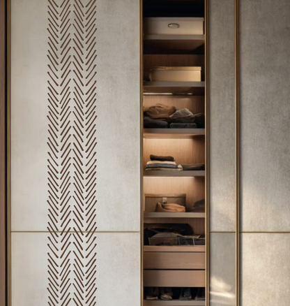 Create modern art decor with the DFA Loft stencil (0.3–1 mm, L00066)