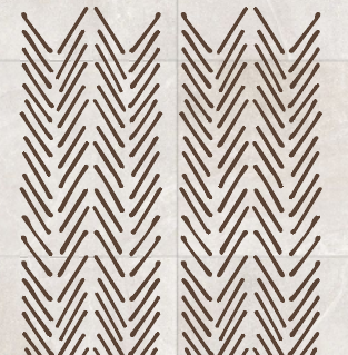 Create modern art decor with the DFA Loft stencil (0.3–1 mm, L00066)