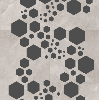 Create modern art decor with the DFA Loft stencil (0.3–1 mm, L00067)