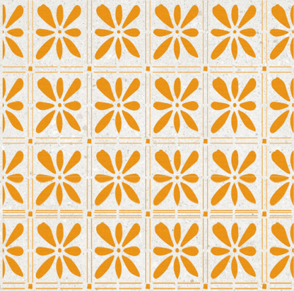 Square Patterns for Vibrant Interiors: DFA 0.3–1 mm Decorative Stencil (K00138)