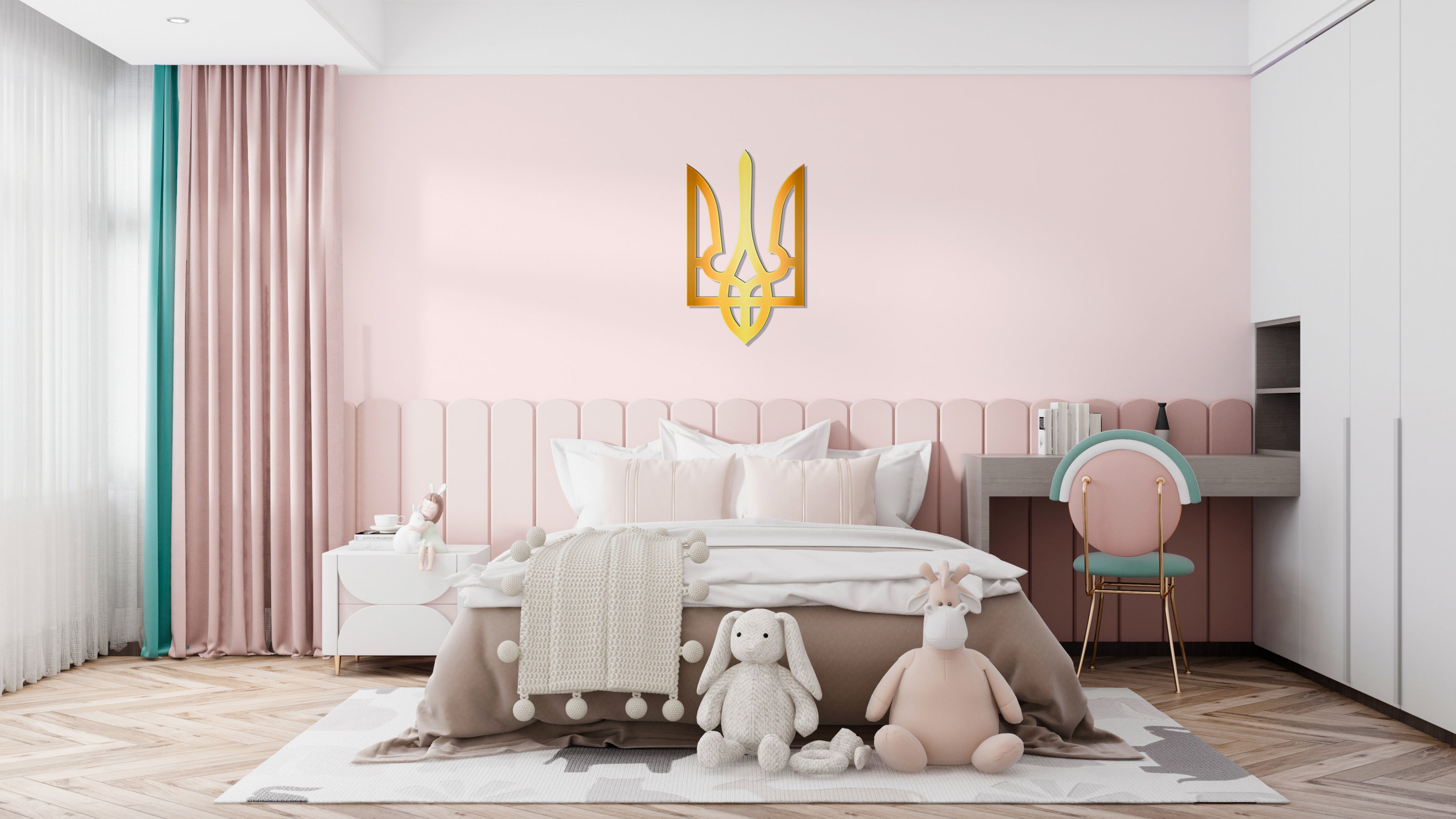 Interior with history: DFA Mirror Trident as a symbol of the nation's strength (YA00017)