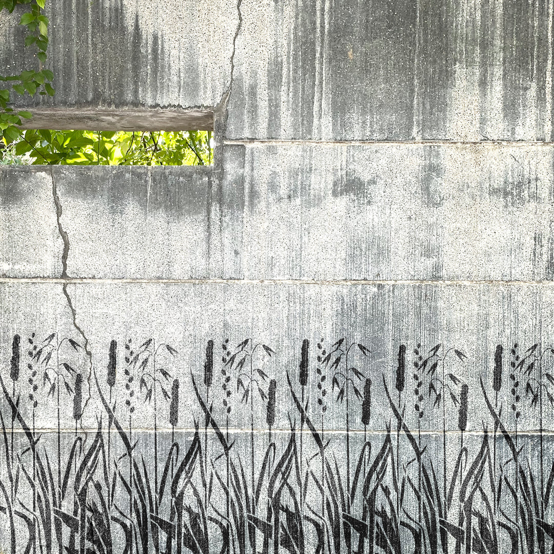 Stencil DFA for walls Grass 1 for plaster and paint 0.3-1mm (P00125)