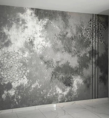 Create unique designs with the DFA Stencil Round Pattern 0.3-1mm (C00108)