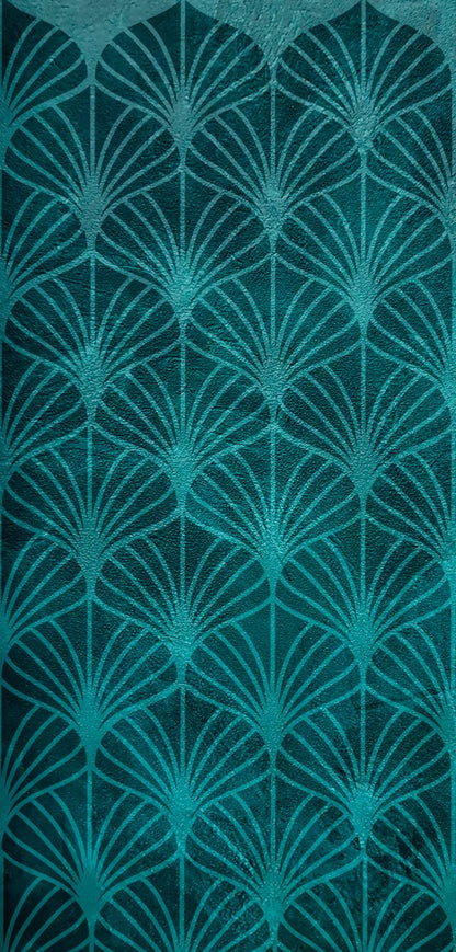 Reusable stencil DFA for decorative plaster and paint Oriental pattern 0.3-1mm (V00052)
