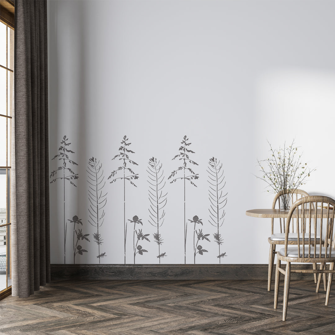 Stencil DFA for walls Grass 3 for plaster and paint 0.3-1mm (P00127)