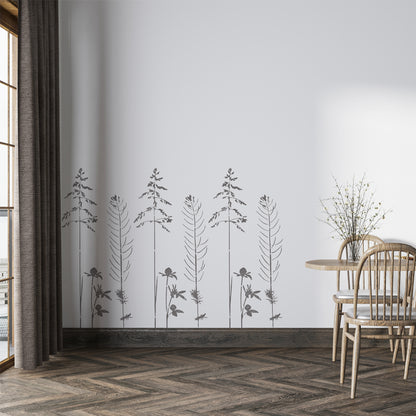 Stencil DFA for walls Grass 3 for plaster and paint 0.3-1mm (P00127)