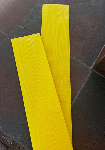 Silicone impression for decoration Tree 6 (yellow) W00026