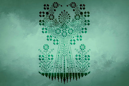 Stencil DFA Embroidery for plaster and paint 0.3-1 mm (Z00067)