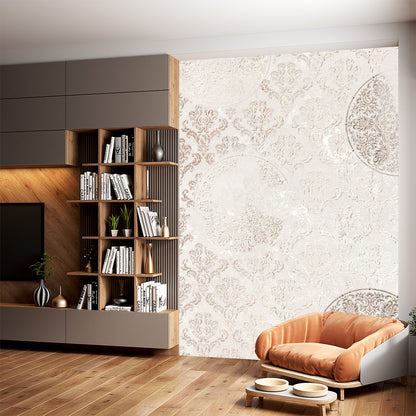 Reusable stencil DFA for decorative plaster and paint Oriental pattern 0.3-1mm (V00042)