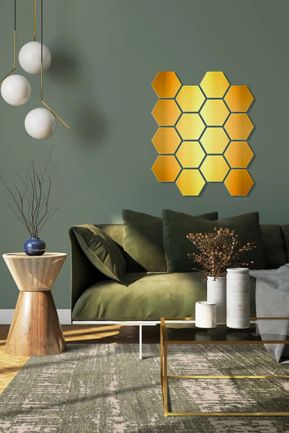 Mirror decor DFA Sota - visual expansion of space and elegance, 8 pcs/16 pcs (YA00027)