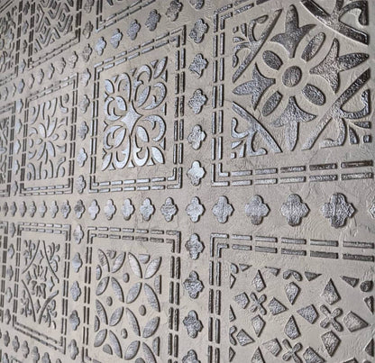 Modern decor in a few steps - DFA stencil with a geometric pattern 0.3-1 mm (K00005)