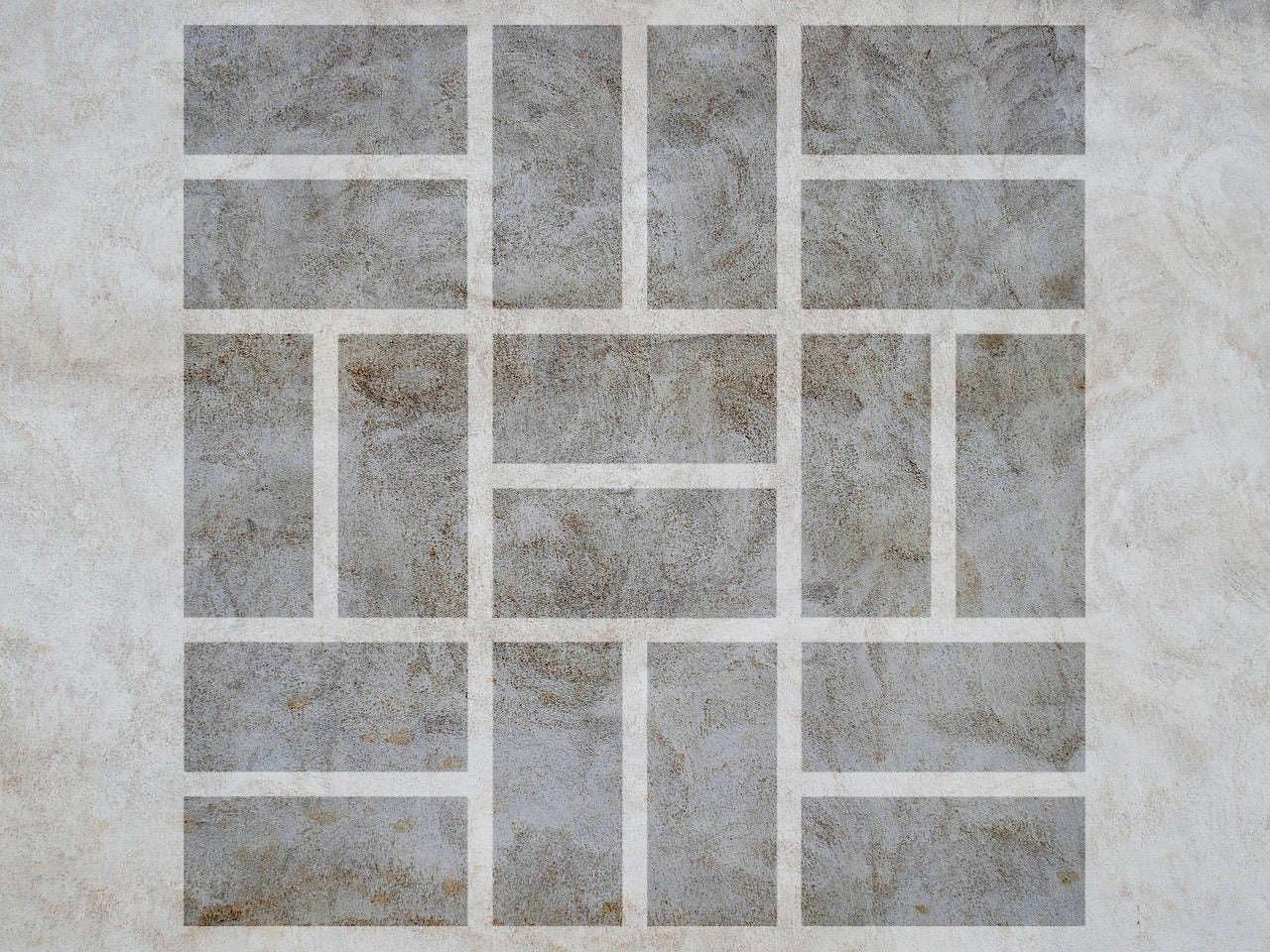 Stencil DFA Facade Brick stencil for plaster and paint 0.3-1mm (F00014)