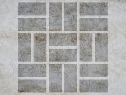 Stencil DFA Facade Brick stencil for plaster and paint 0.3-1mm (F00014)