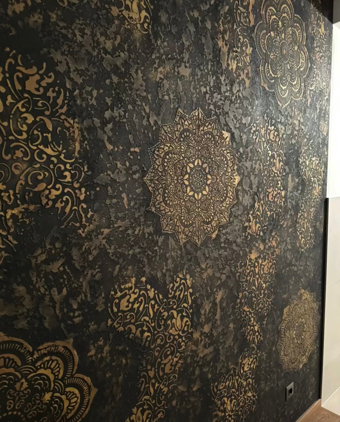 Fill your interior with charm with DFA Mandala Wall and Paint Stencil 0.3-1mm (C00051-d)