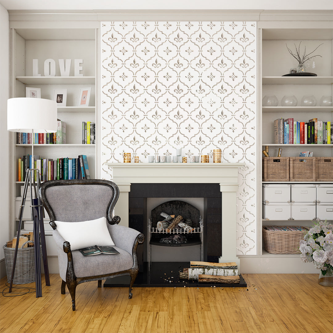 DFA Oriental pattern - decorative stencil for interior with character 0.3-1 mm (V00002)