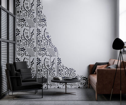 Reusable stencil DFA for decorative plaster Loft 37 (L00037)