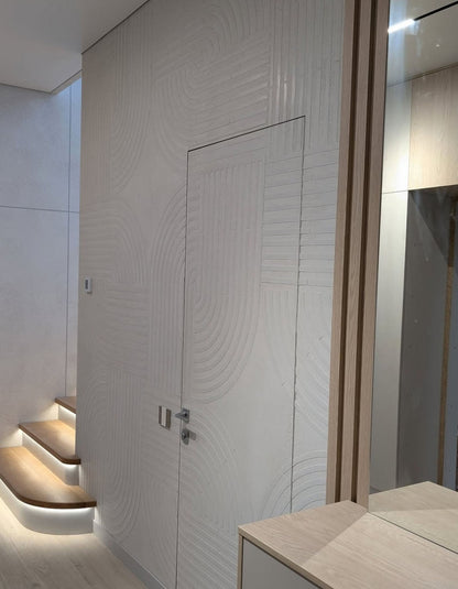 Perfect stripes in Loft style - decorate walls with DFA stencil 0.3-1 mm (L00044)