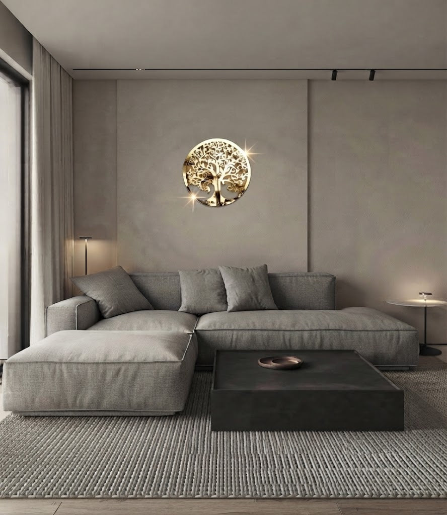 Mirror decor: a traditional protective amulet with a modern twist (YA00107)
