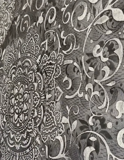 Quality stencil for decoration DFA oriental pattern, for putty and paint, 0.3-1mm (V00018)