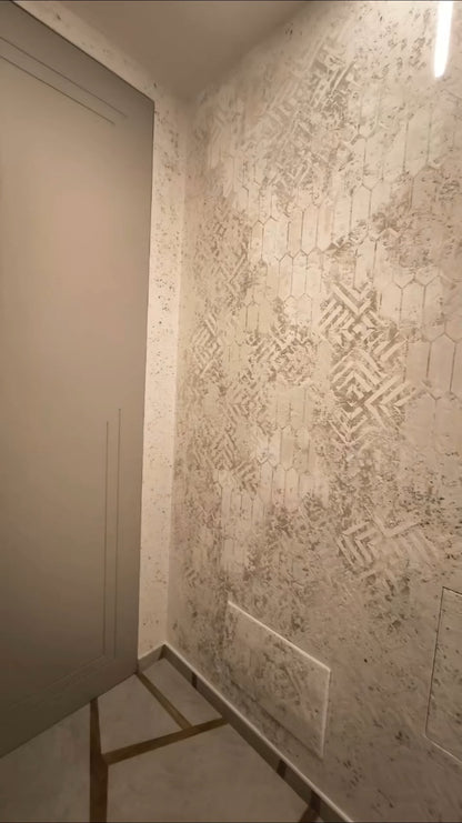 DFA 2-in-1 Stencil Set: Create Dynamic Honeycomb Style and Clear Geometry 0.3-1mm (N00150)