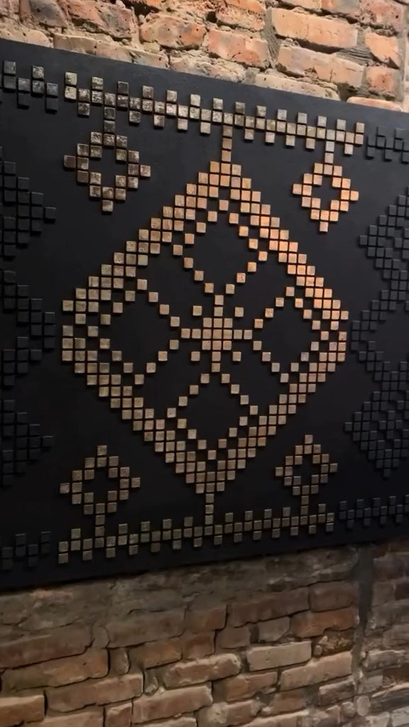 Stencil DFA Embroidery for plaster and paint 0.3-1 mm (Z00068)