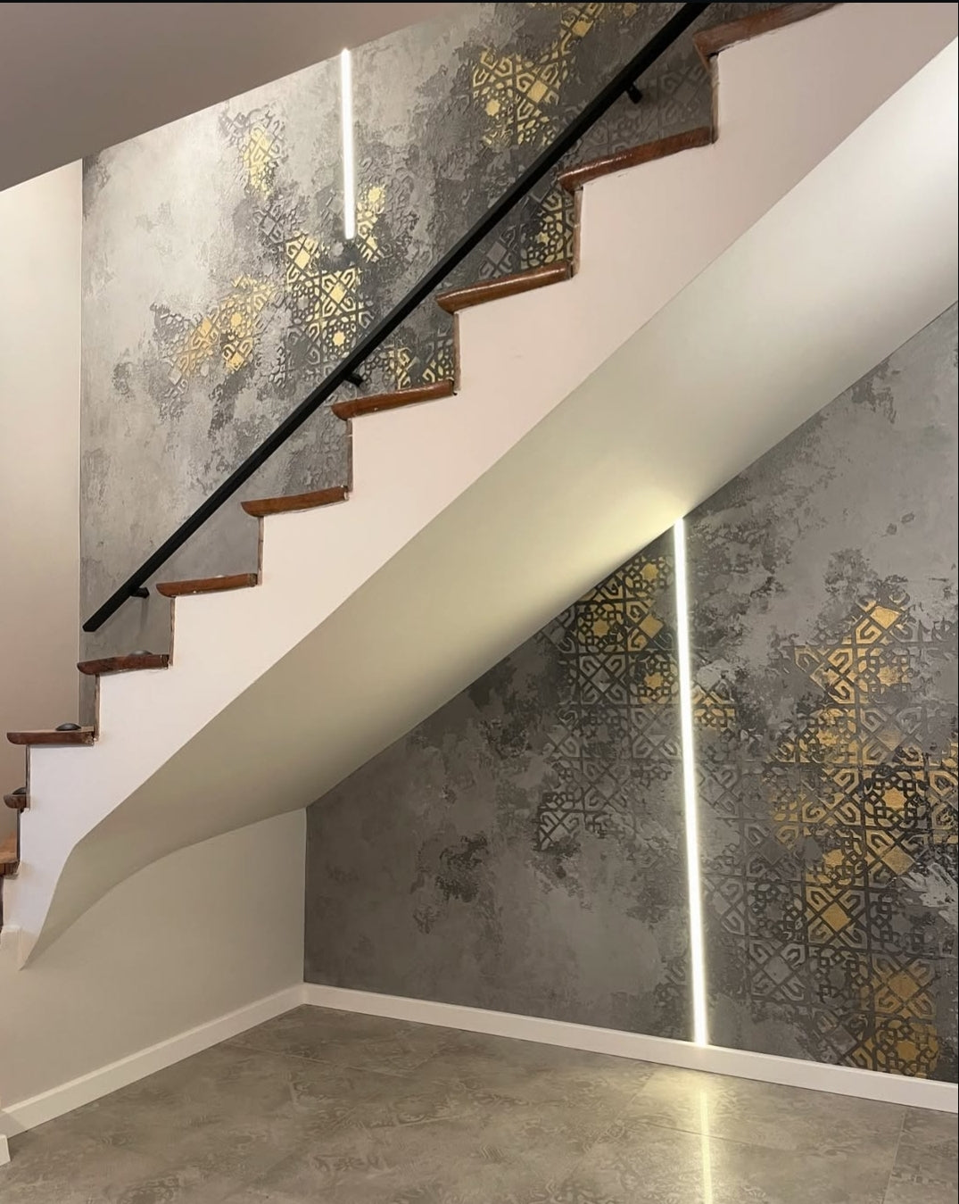 DFA decorative stencil: square pattern - simple and effective 0.3-1 mm (K00130)