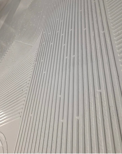 Perfect stripes in Loft style - decorate walls with DFA stencil 0.3-1 mm (L00044)