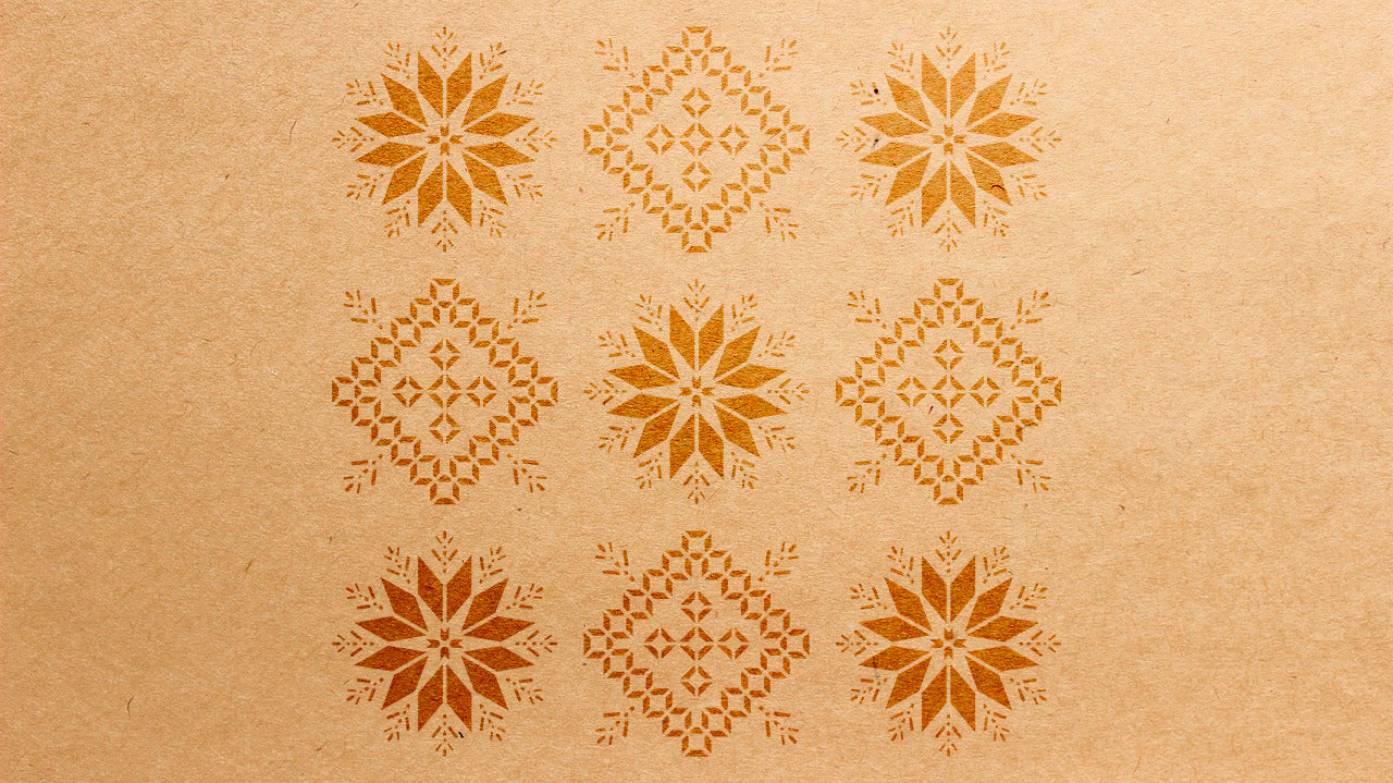 Stencil DFA Embroidery for plaster and paint 0.3-1mm (Z00050)
