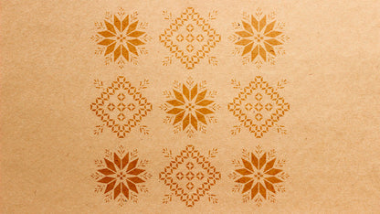Stencil DFA Embroidery for plaster and paint 0.3-1mm (Z00050)