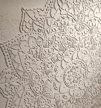 Stencil DFA reusable Round pattern 57 for plaster and paint 0.3-1mm (С00057)