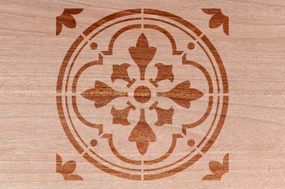 Stencil DFA Square pattern, for plaster and paint 0.3-1mm (K00095)