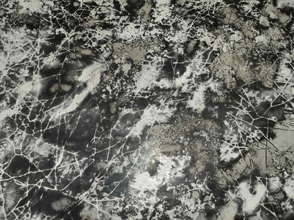 Silicone impression for decoration Marble veins red W00003