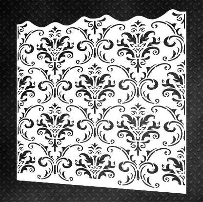 Stencil DFA for wall decoration, for plaster and paint 0.3-1mm (V00014)