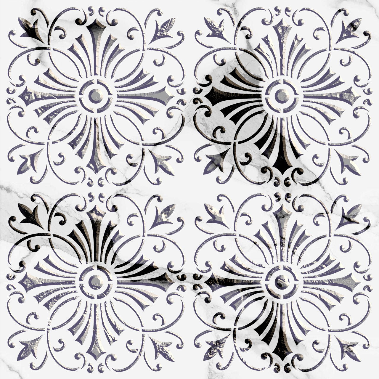 Stencil DFA Square pattern, for plaster and paint 0.3-1mm (K00109)