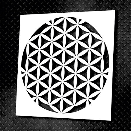 Stencil DFA reusable Round pattern 21 for plaster and paint 0.3-1mm (С00021)
