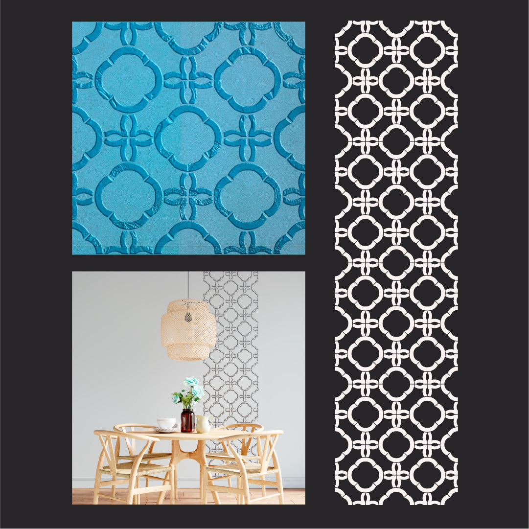 DFA Oriental ornament – beautiful and symmetrical pattern for the interior 0.3-1 mm (V00083)