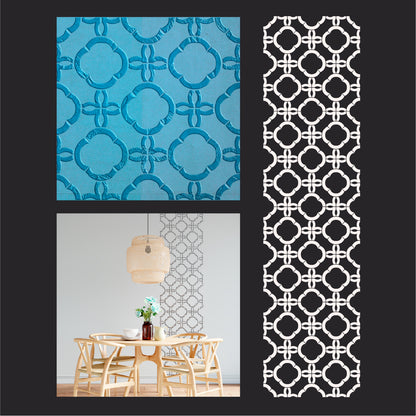 DFA Oriental ornament – beautiful and symmetrical pattern for the interior 0.3-1 mm (V00083)