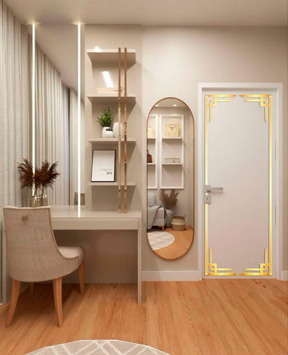 Decorate with ease: DFA Quick Change Mirror Corner Patterns 2pcs/4pcs (YA00037)