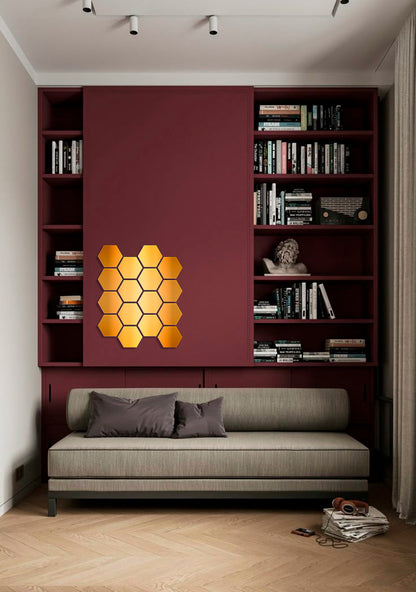 Mirror decor DFA Sota - visual expansion of space and elegance, 8 pcs/16 pcs (YA00027)