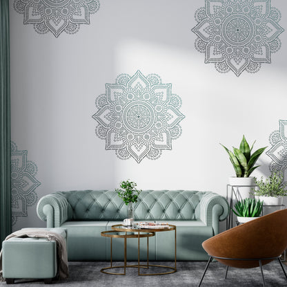 DFA Stencil "Mandala" - easily create beautiful and symmetrical decor 0.3-1 mm (С00139)