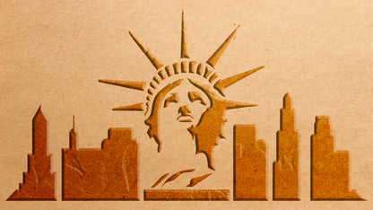 Stencil DFA New York for plaster and paint 0.3-1mm (X00100)