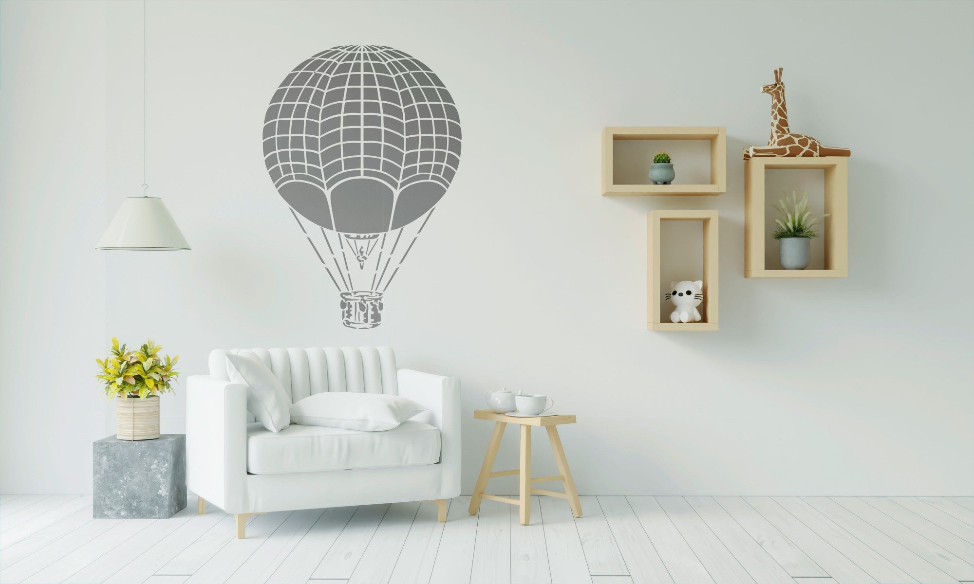 Reusable stencil DFA for plaster and paint 0.3-1mm Balloon (E00007)