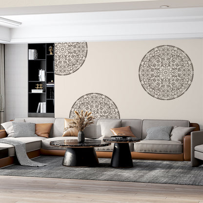 Add charm to walls with DFA Stencil Round Pattern 0.3-1mm (C00014)