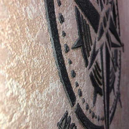 Accent the interior with an original pattern - stencil DFA Compass 0.3-1 mm (C00036)