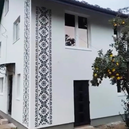 Embroidery on the facade: stencil DFA for decorative decoration of the exterior 0.3-1 mm (Z00065)