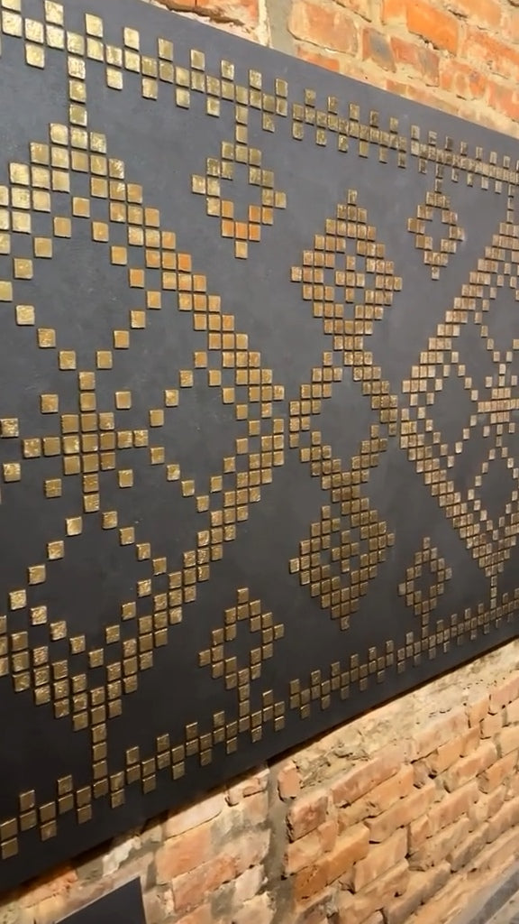 Stencil DFA Embroidery for plaster and paint 0.3-1 mm (Z00068)