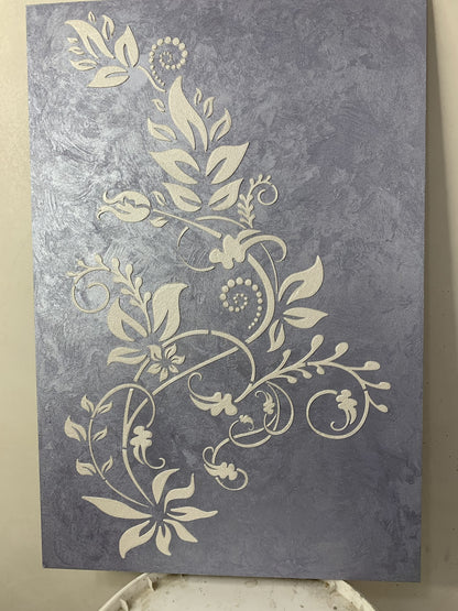 Stencil DFA for decoration Priroda for plaster and paint 0.3-1mm (P00028)