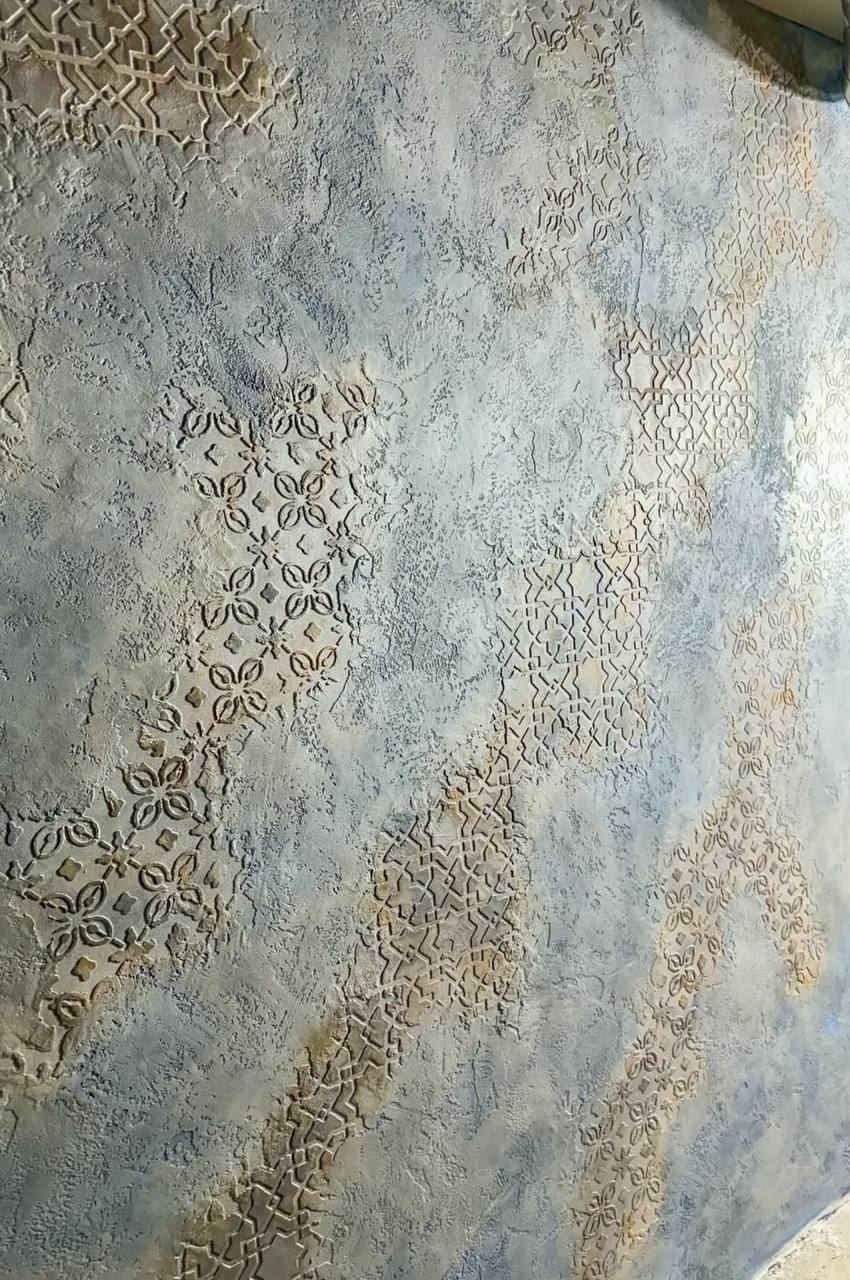 Exotics of the East in your home: DFA stencil for paint and plaster 0.3-1 mm (V00072)